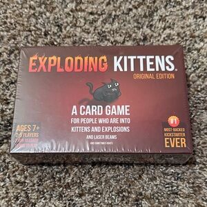 Exploding Kittens – Original Edition Card Game – NEW & SEALED